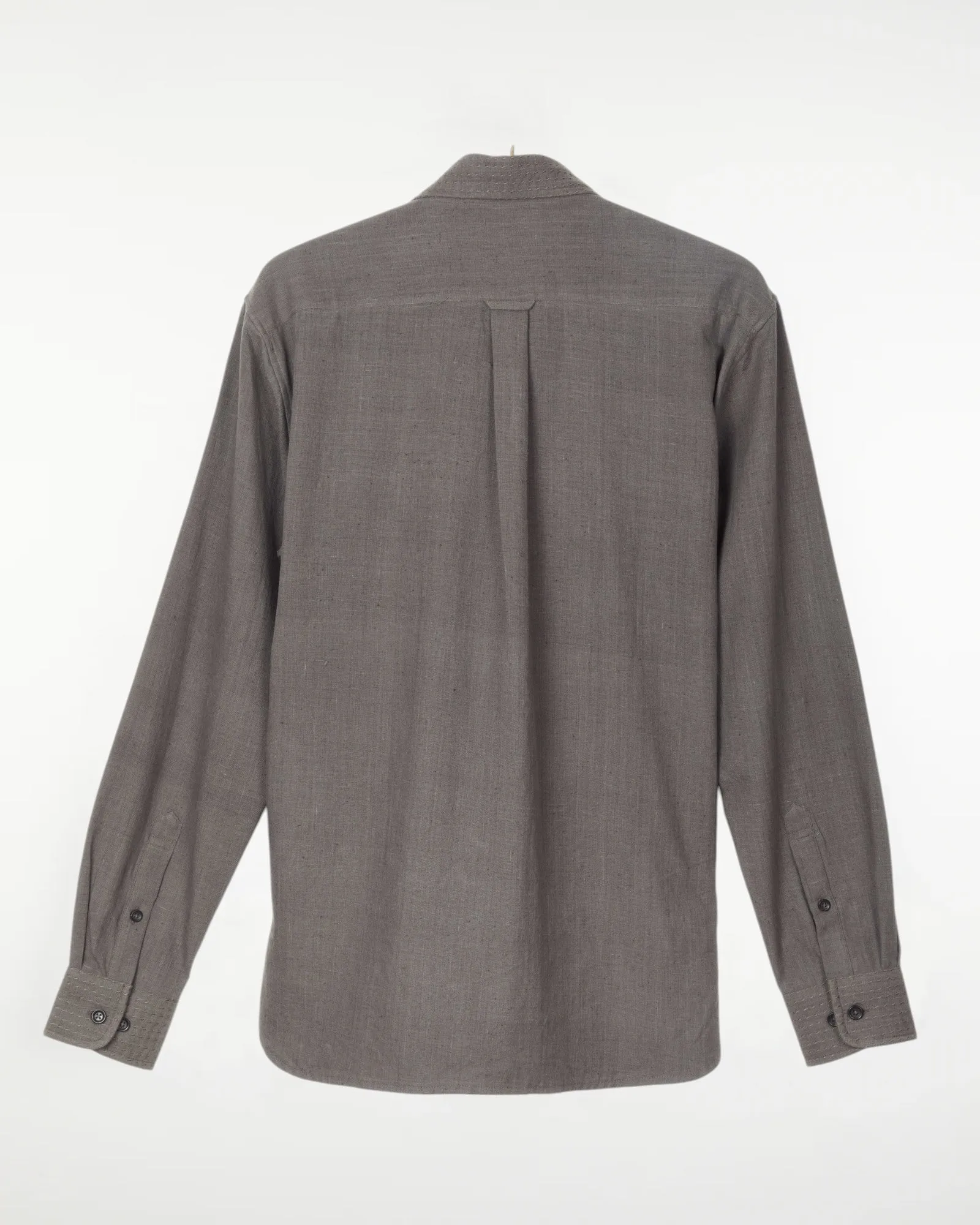 Kabir Standard Shirt w/Saddle Stitch Charcoal