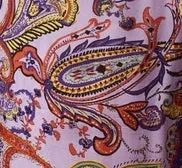 LEAN SILK PRINTED SKIRT