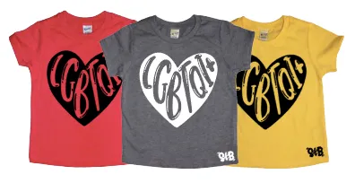 LGBTQI  Heart Kids tee