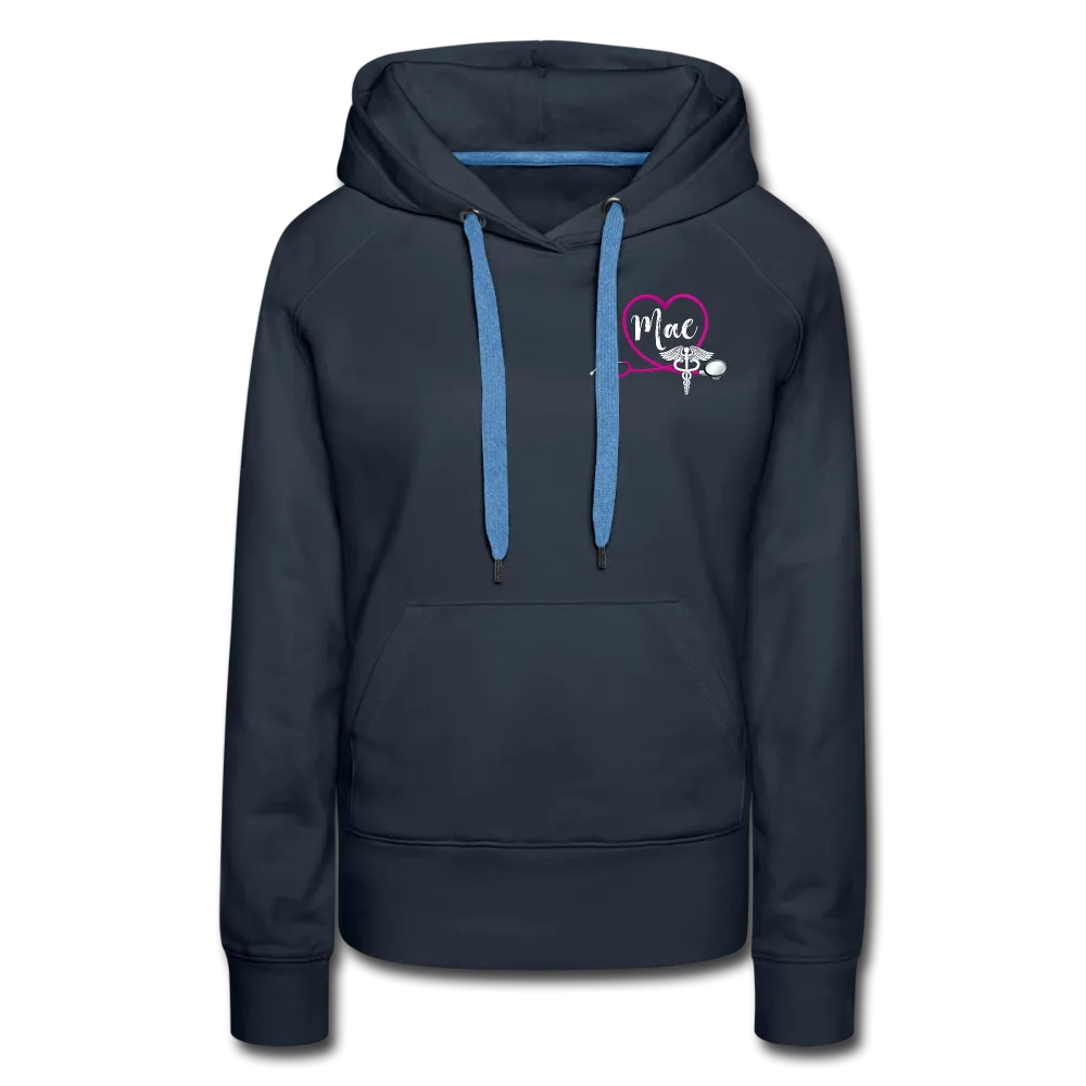 Mae Nurse Flag Women’s Premium Hoodie