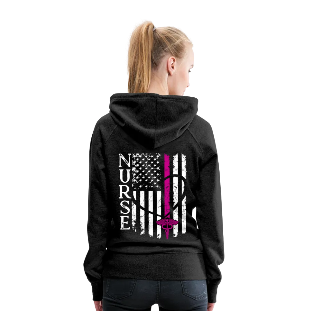 Mae Nurse Flag Women’s Premium Hoodie