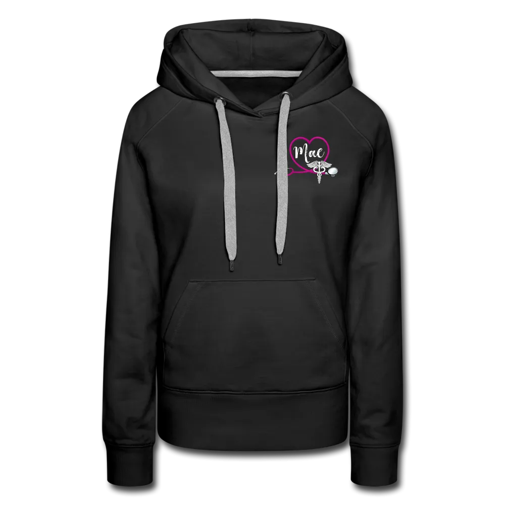Mae Nurse Flag Women’s Premium Hoodie