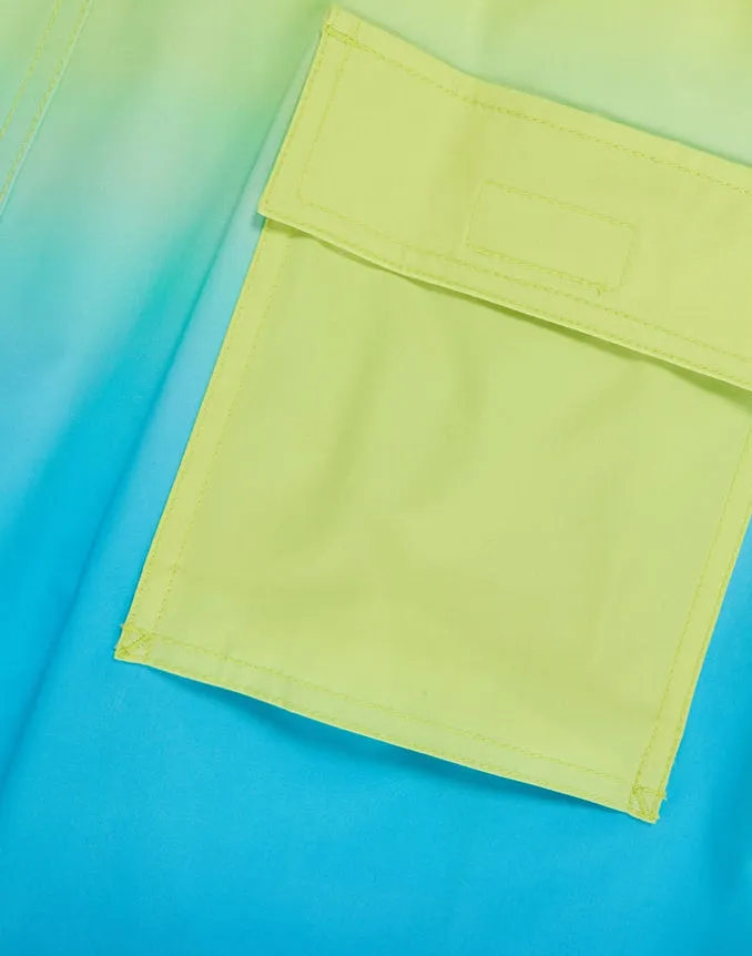 Malta Hydrochromic Swim Trunks Wild Lime