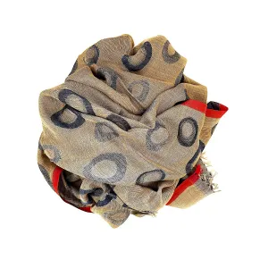 Marigold Row  Silk Scarf