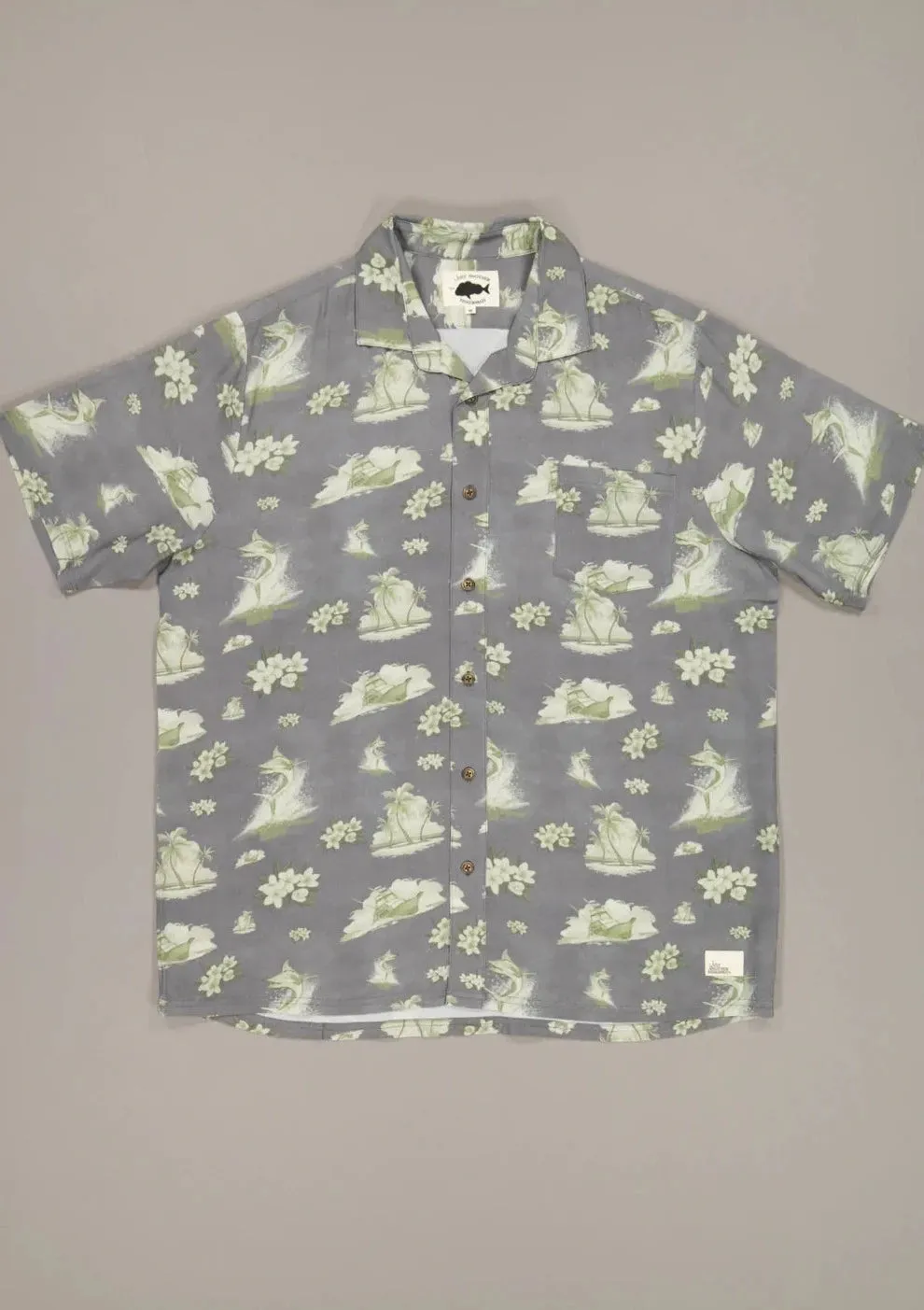 MARLIN BLOOM SS SHIRT AGED BLACK