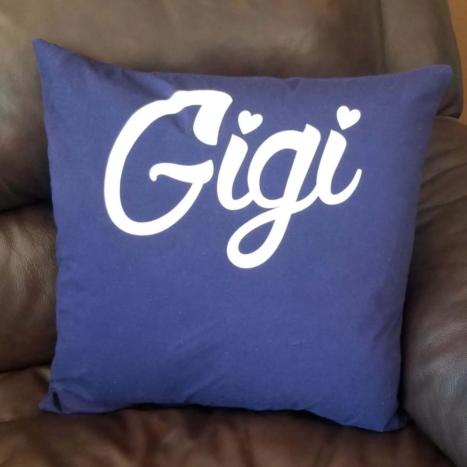 Memory Pillow made with your loved ones clothing items.