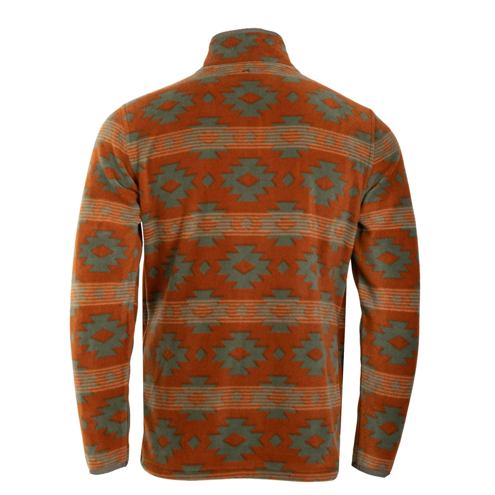 Men's Col Printed Quarter Snap