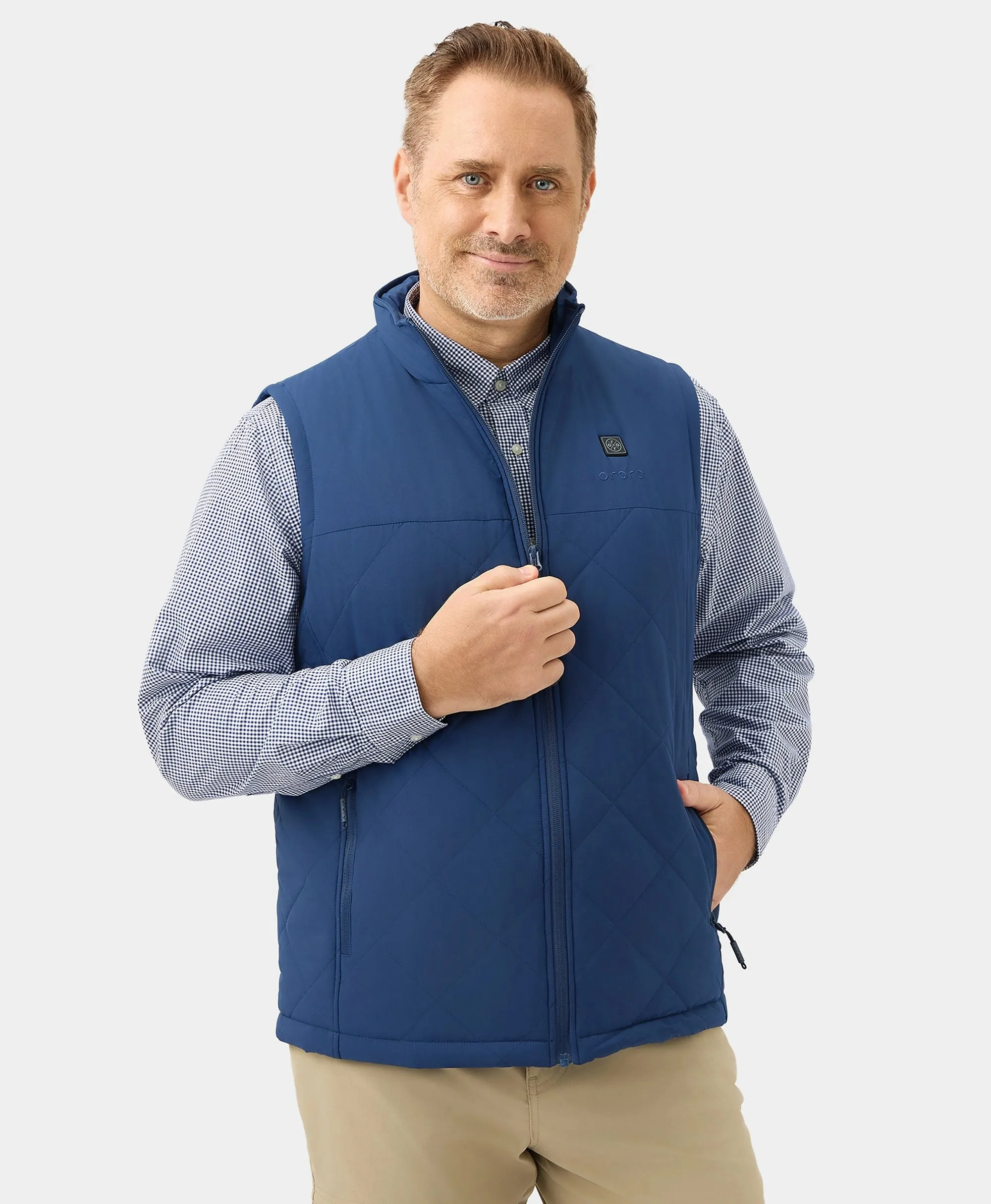 Men's Heated Quilted Vest - New Colours
