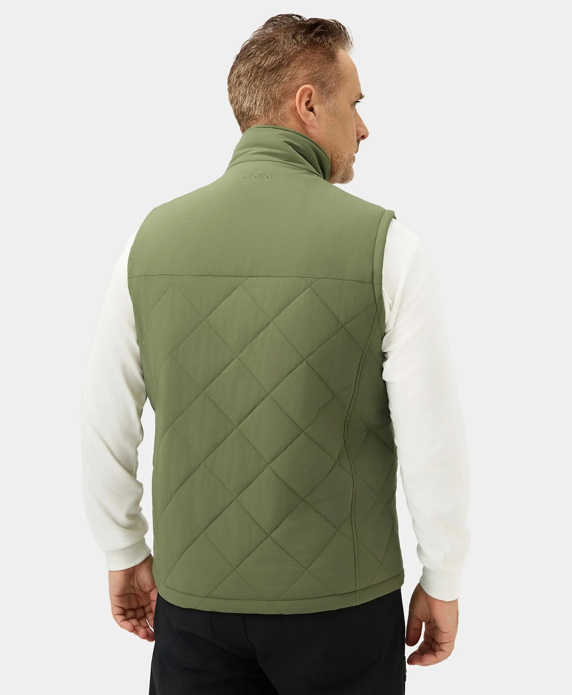 Men's Heated Quilted Vest - New Colours