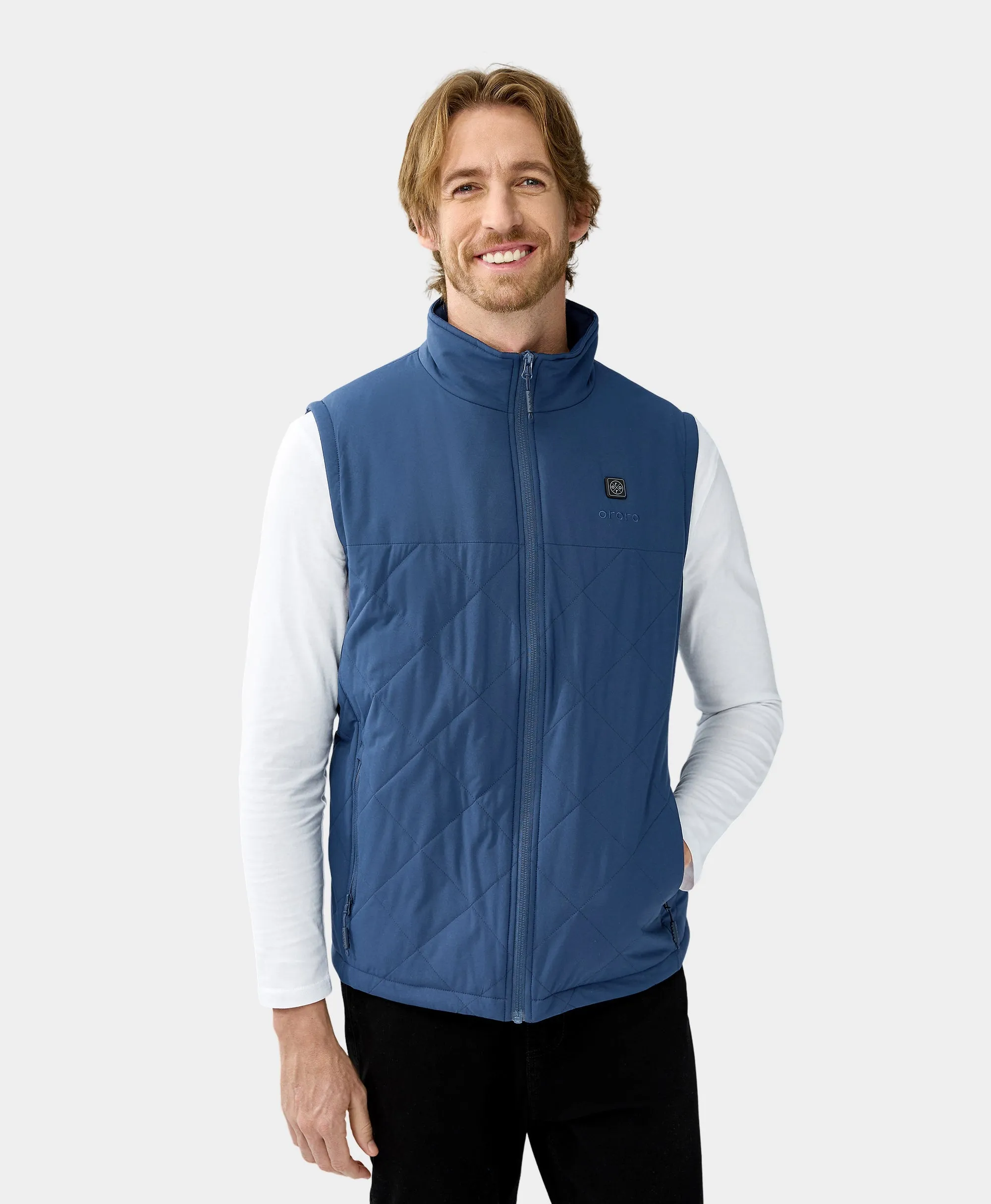 Men's Heated Quilted Vest - New Colours