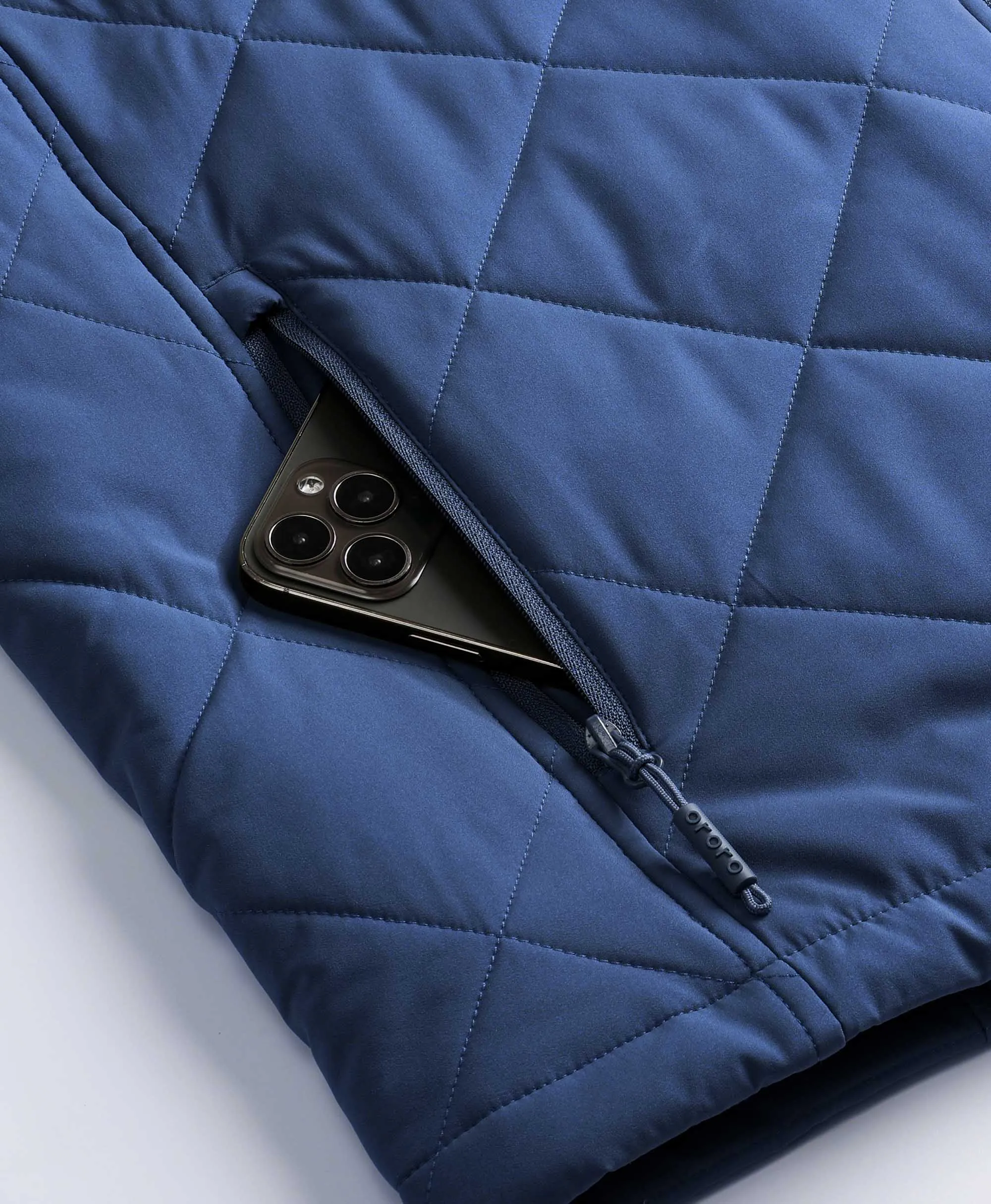 Men's Heated Quilted Vest - New Colours