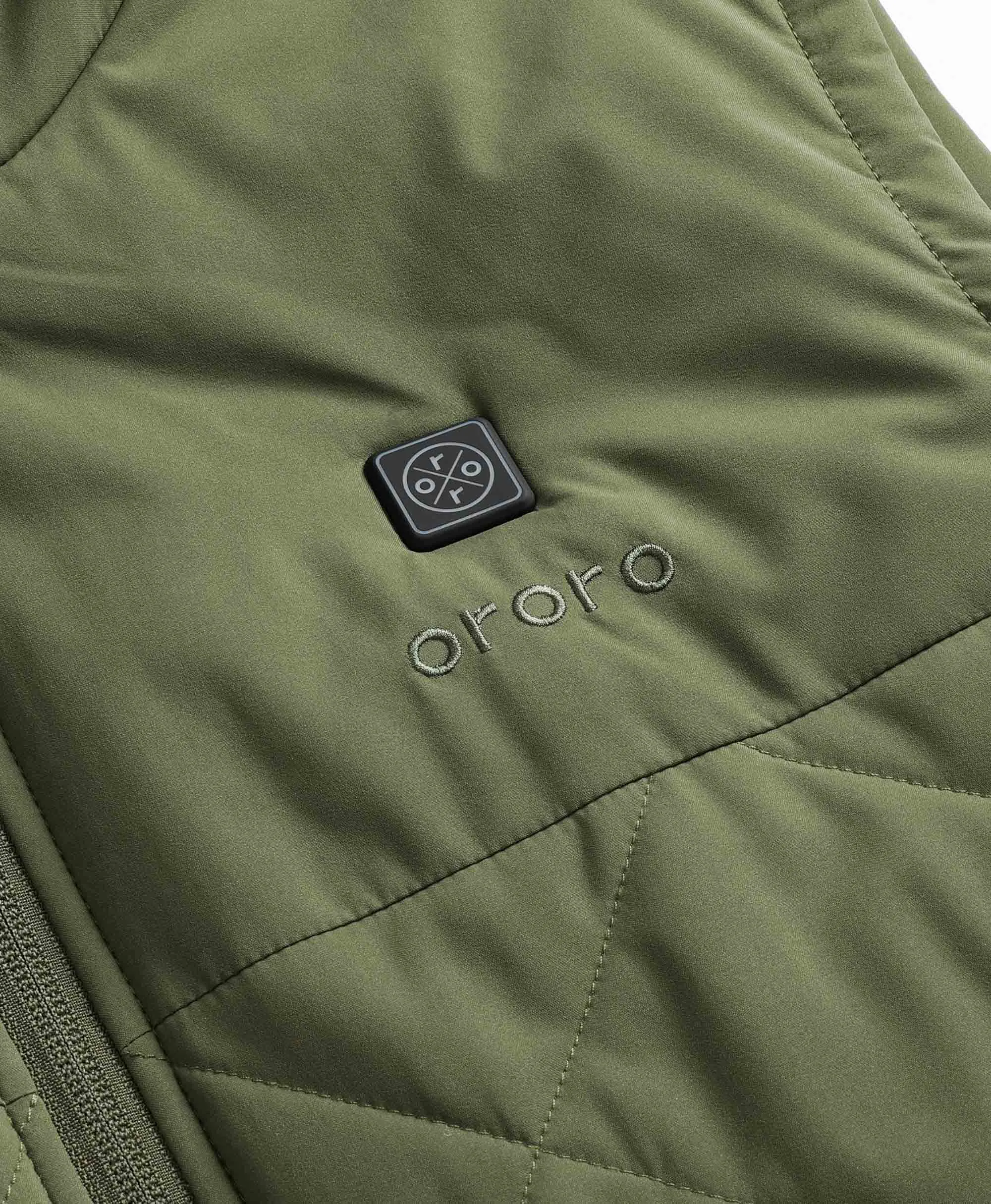 Men's Heated Quilted Vest - New Colours