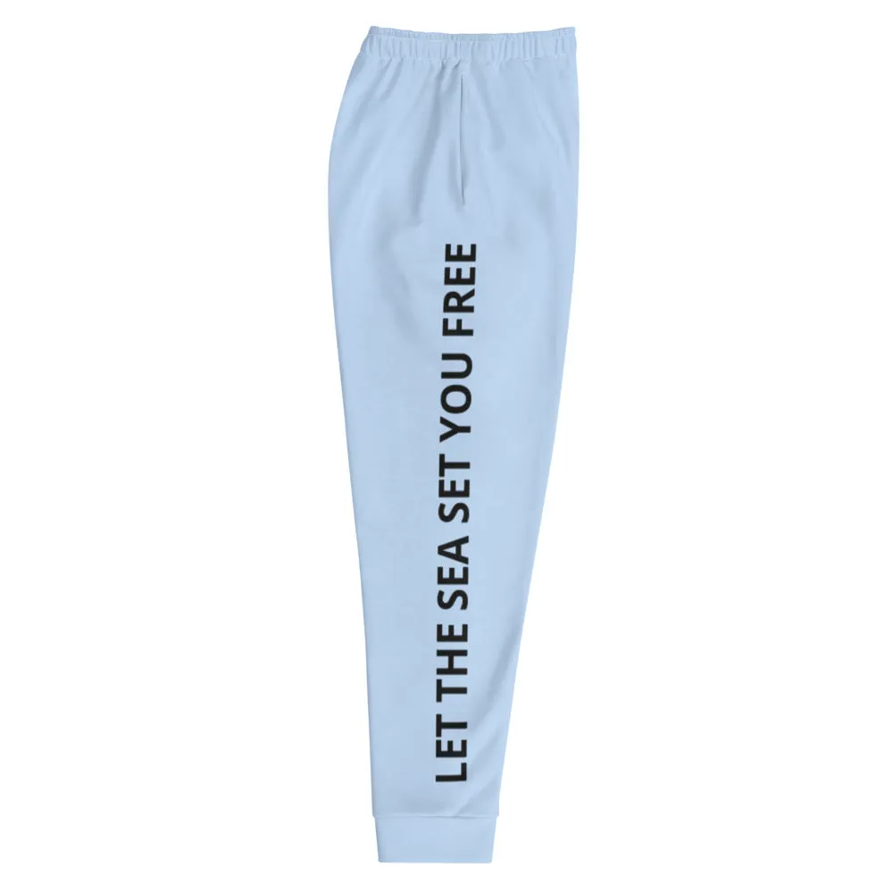 Men's Joggers 'Let the sea'