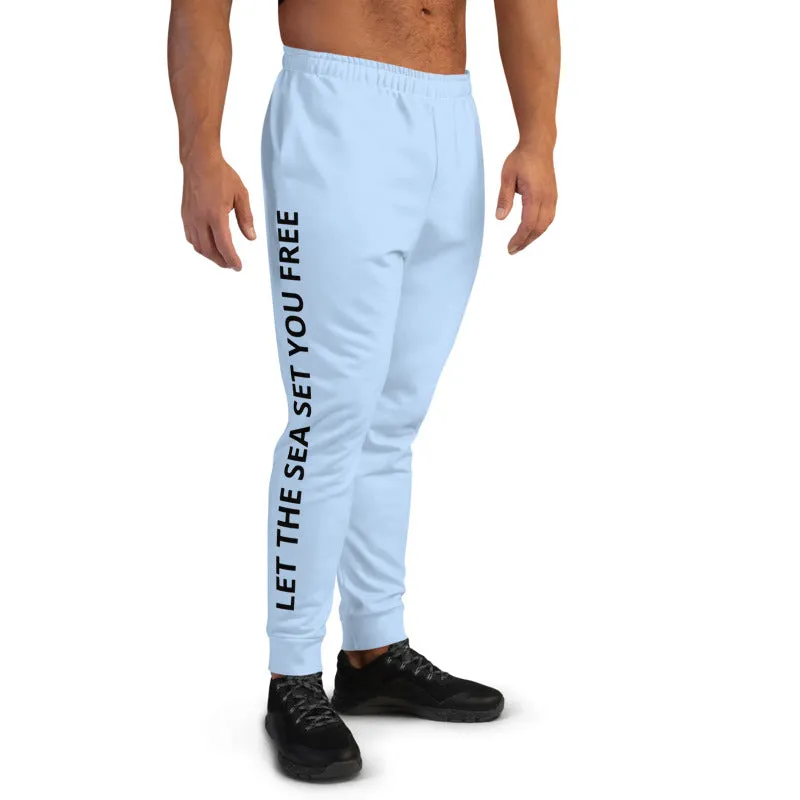 Men's Joggers 'Let the sea'