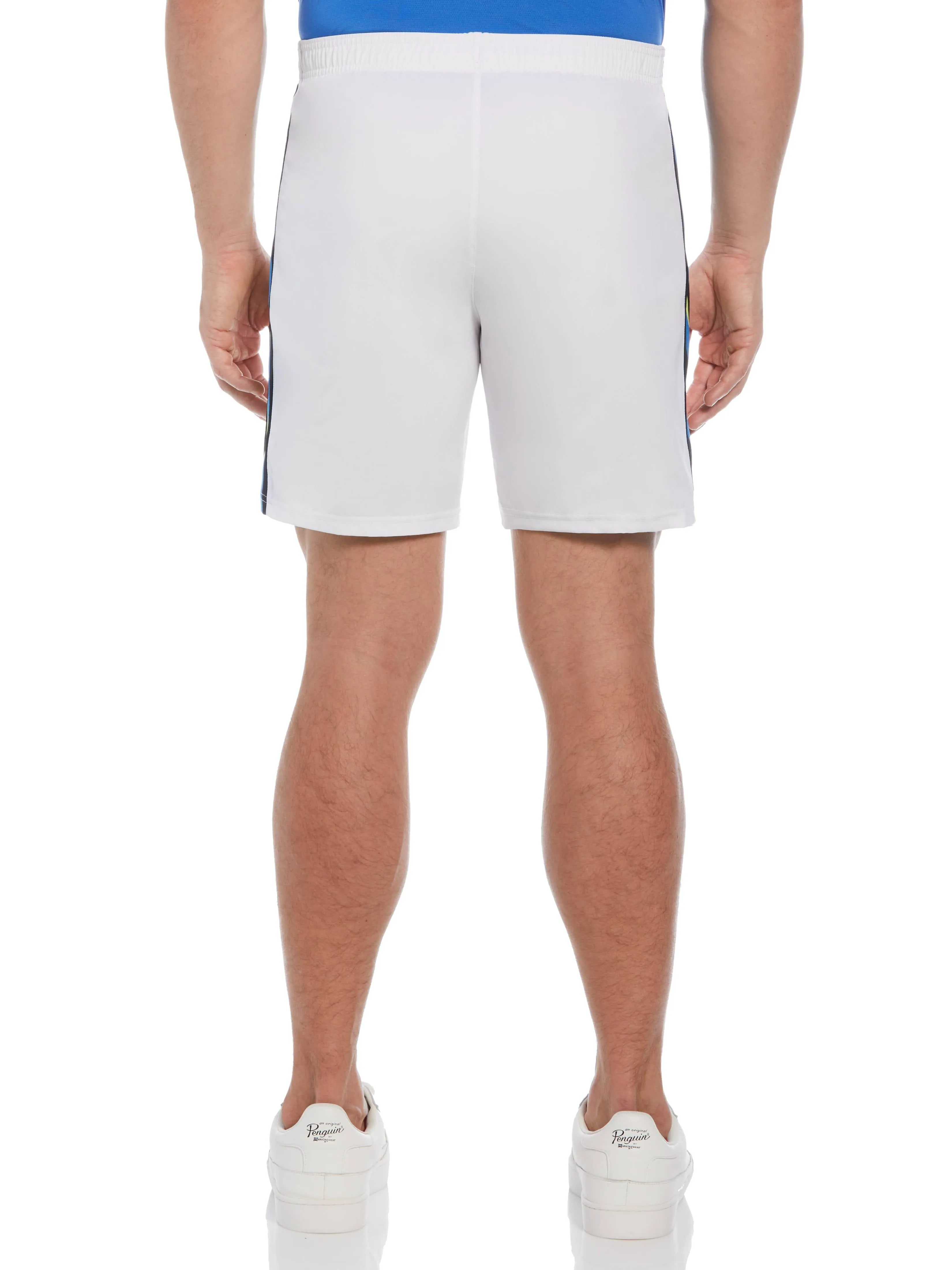 Men's Performance Mixed Media Tennis Shorts