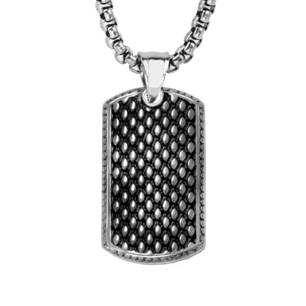 Men's Stainless Steel Necklace  - 7FN-0007