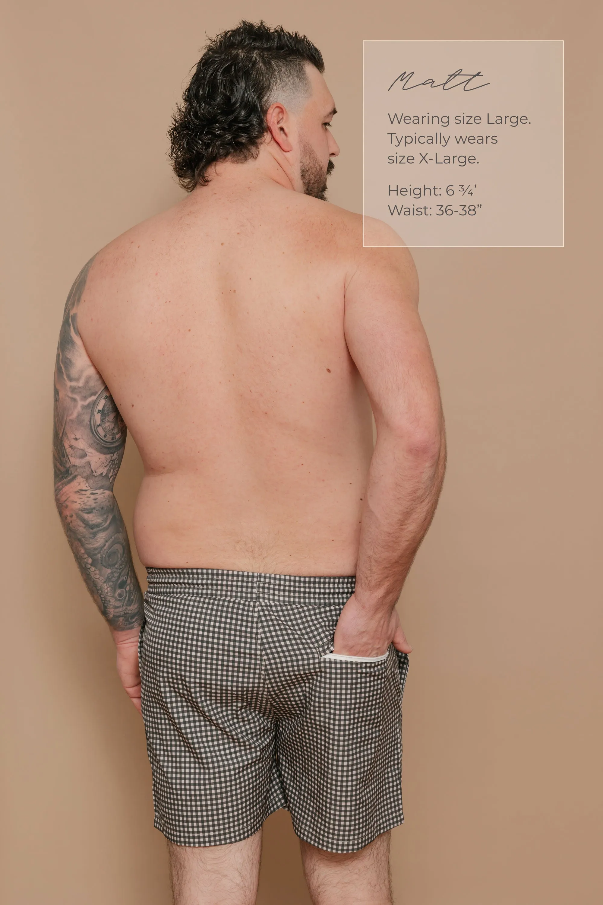 Men's Swim Short - The Amalfi