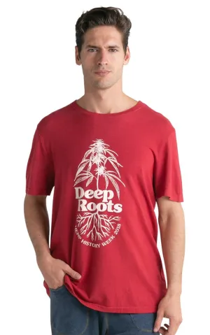 Men's Vital Hemp Deep Roots Printed T-Shirt