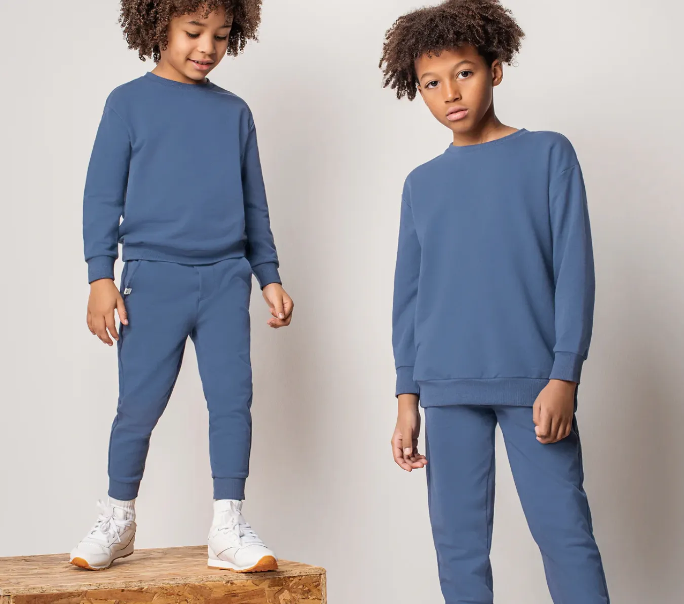 Miles the Label Joggers Vintage Blue