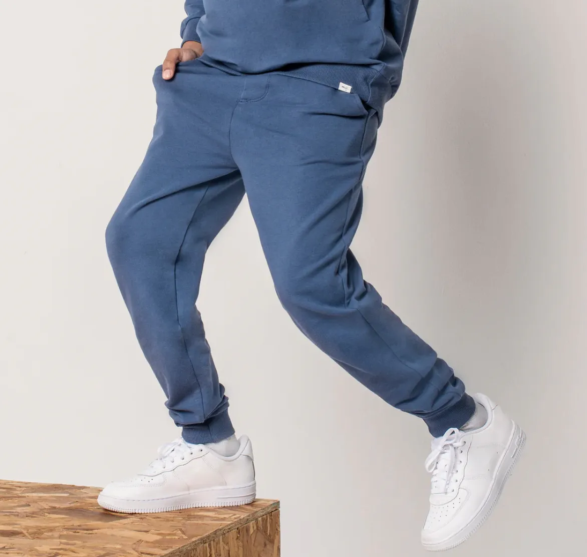 Miles the Label Joggers Vintage Blue