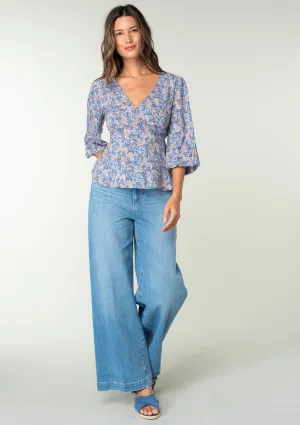 Mirabelle Peplum Top