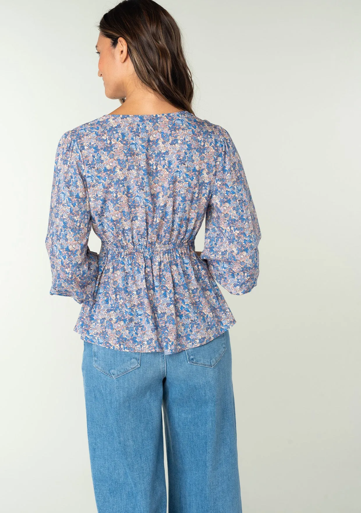 Mirabelle Peplum Top