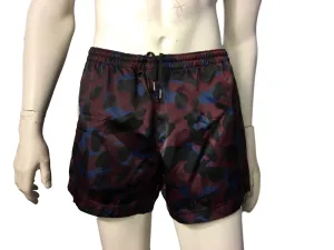 Monogram Camo Print Swim Shorts