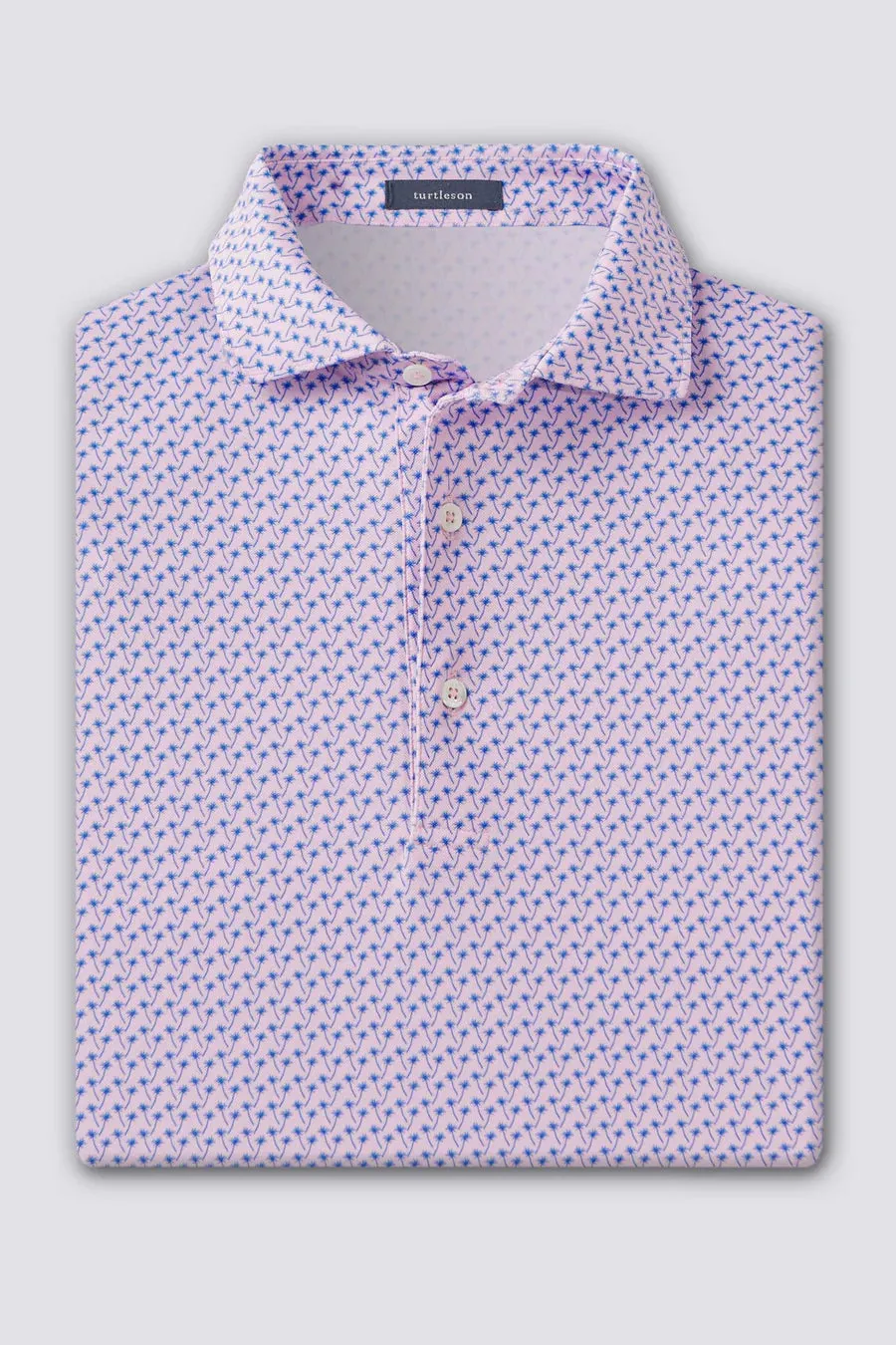 Morgan Performance Polo - Retro Pink/Marine