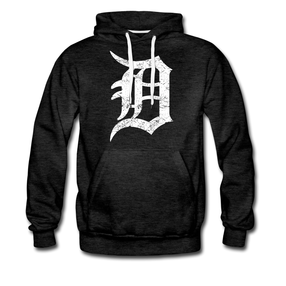 Motor City Detroit Letter D Men's Premium Hoodie