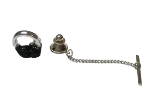 Musical Headphone Tie Tack