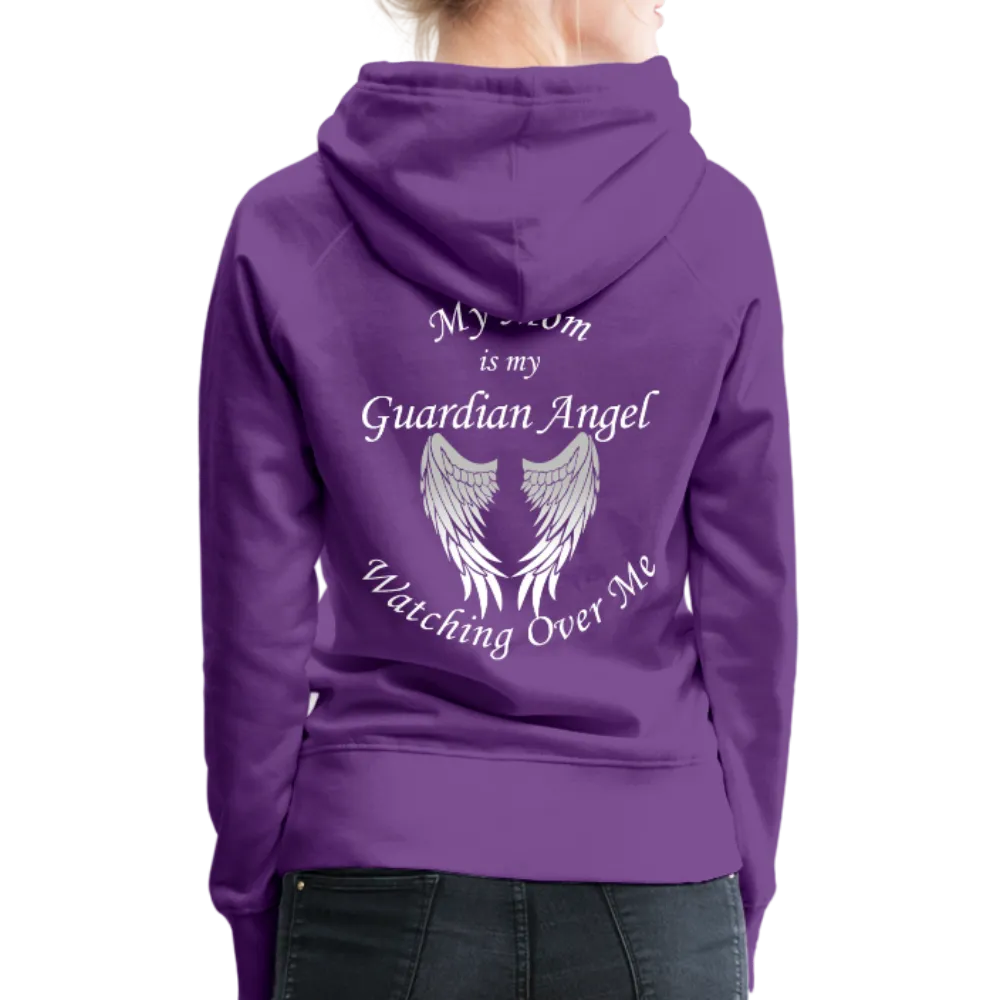 My Mom Is My Guardian Angel Women’s Premium Hoodie (CK1672W)