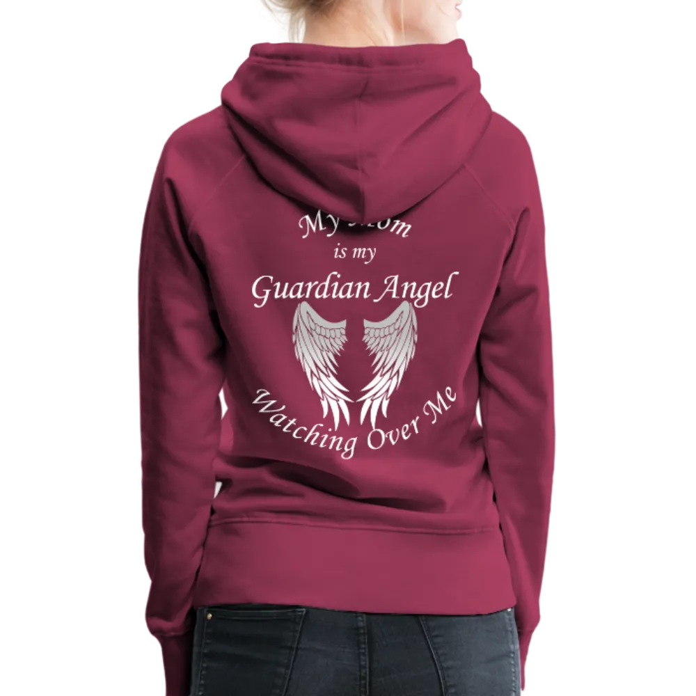 My Mom Is My Guardian Angel Women’s Premium Hoodie (CK1672W)