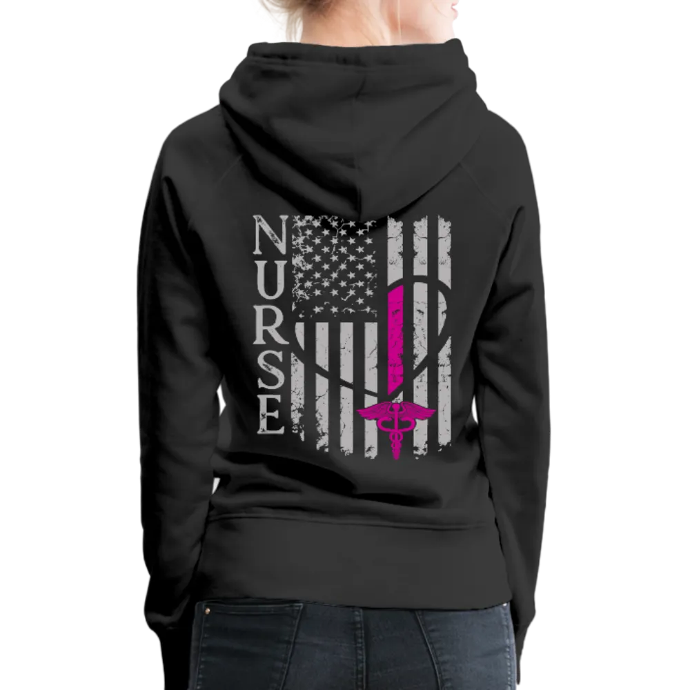 Nurse Flag Women’s Premium Hoodie (CK1806) Updated