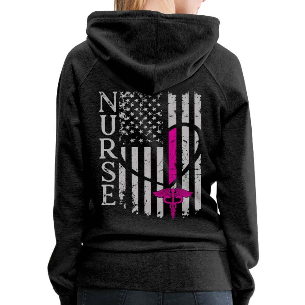 Nurse Flag Women’s Premium Hoodie (Ck1806) Updated