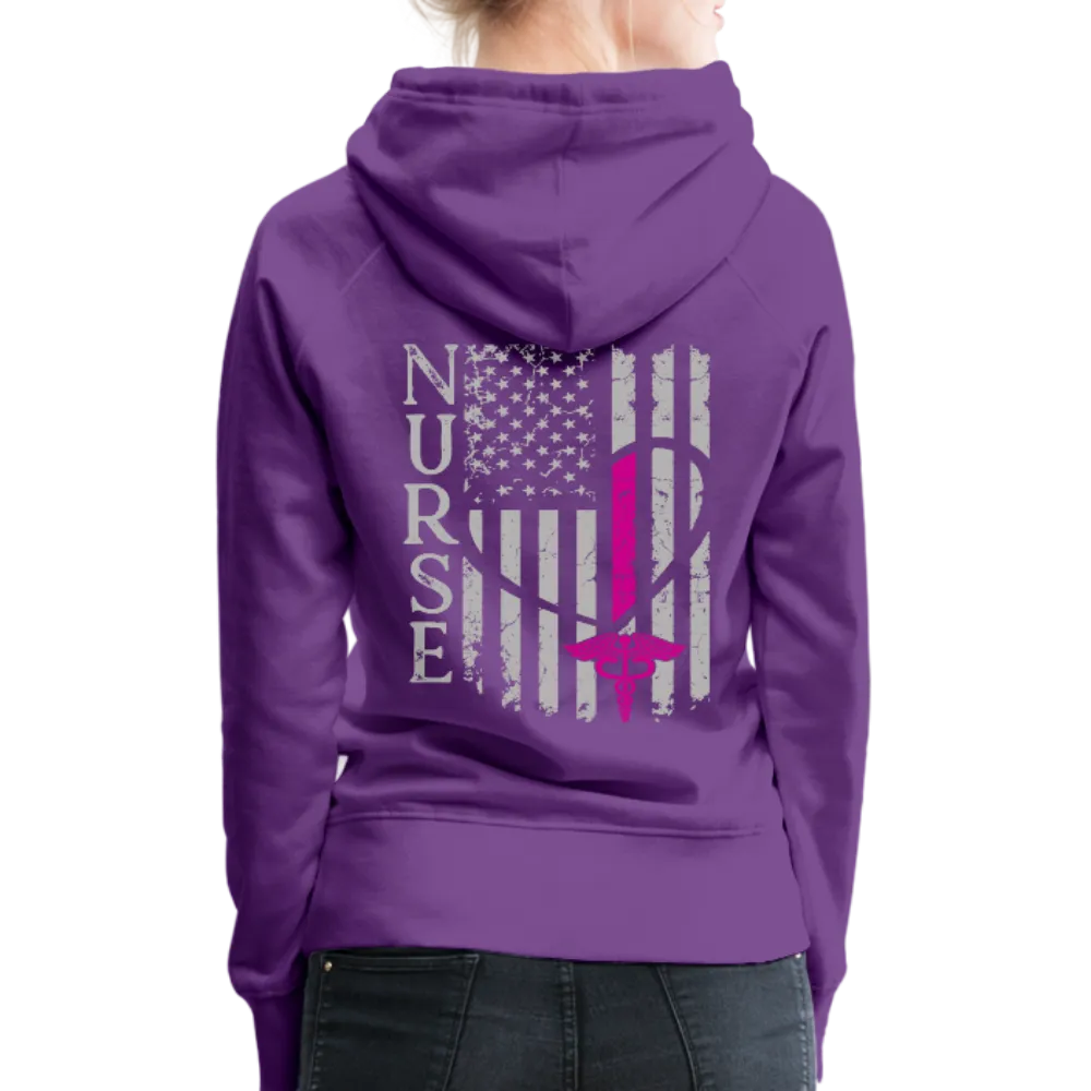 Nurse Flag Women’s Premium Hoodie (Ck1806) Updated