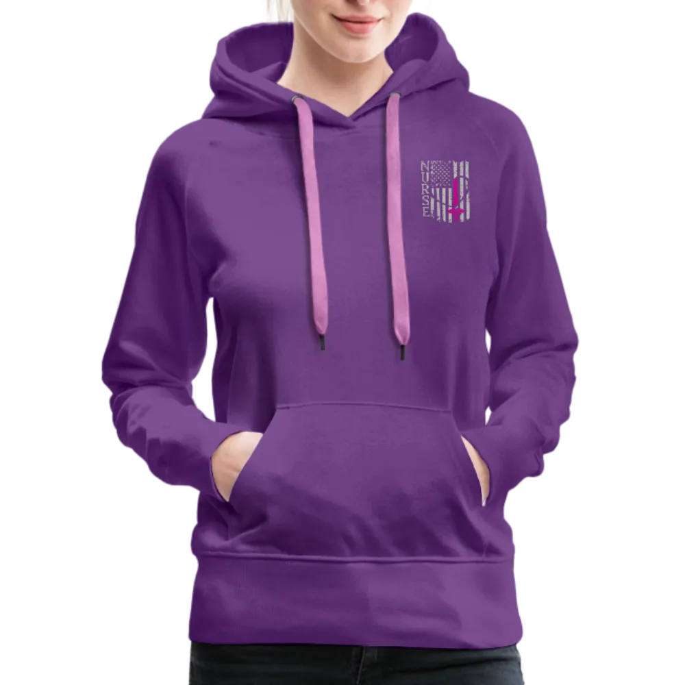 Nurse Flag Women’s Premium Hoodie (Ck1806) Updated