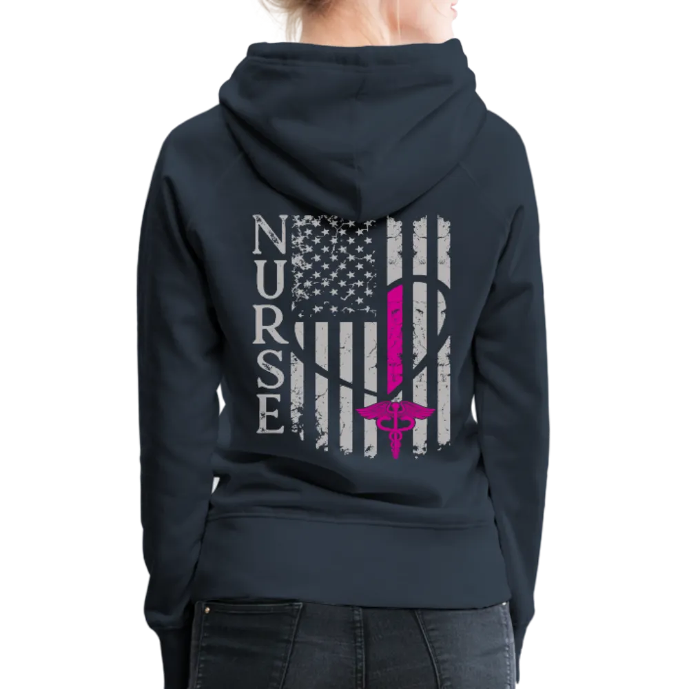 Nurse Flag Women’s Premium Hoodie (CK1806) Updated
