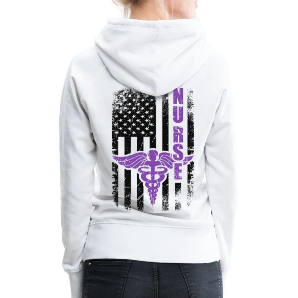 Nurse Flag Women’s Premium Hoodie (CK1810)