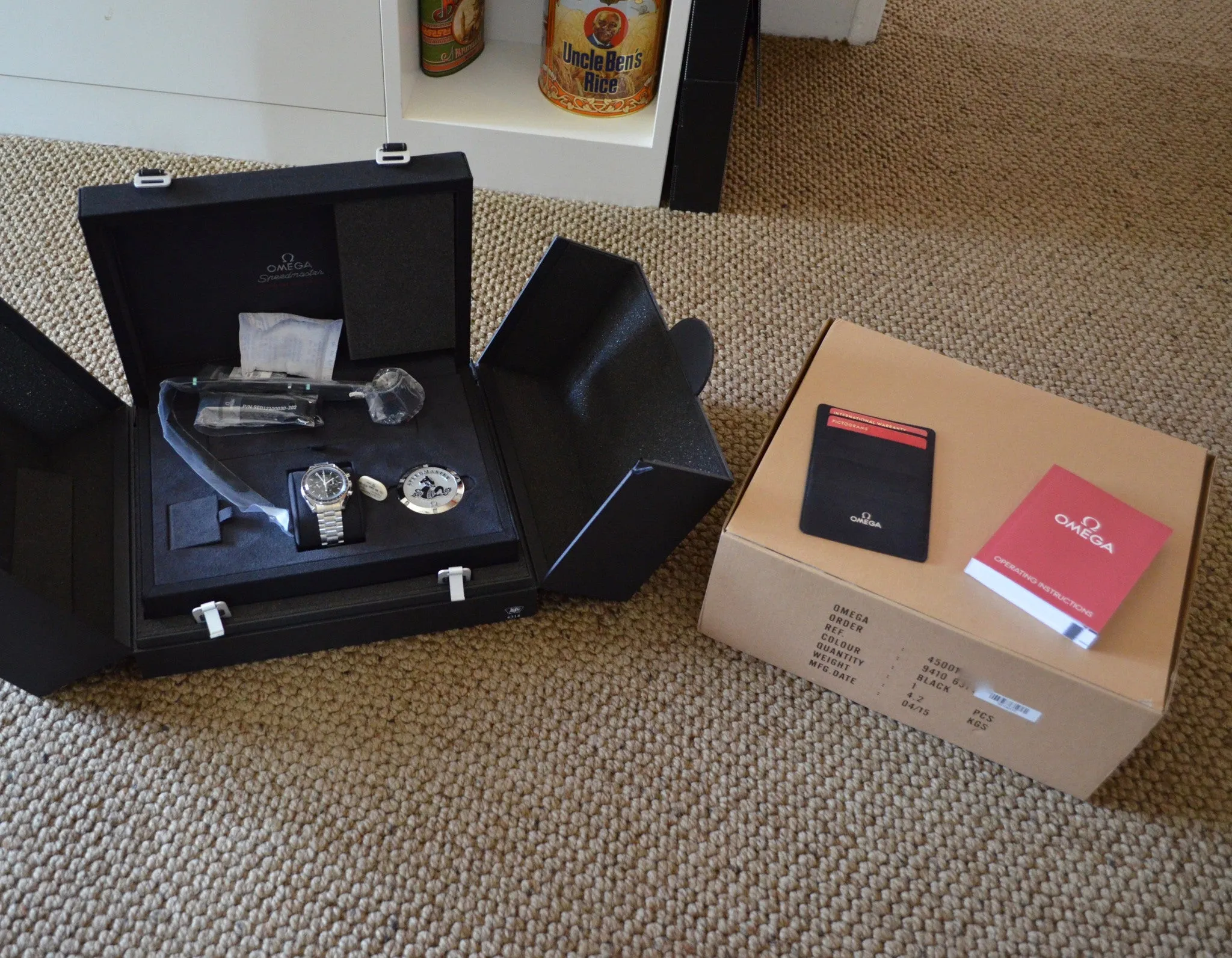 OMEGA SPEEDMASTER MOONWATCH PROFESSIONAL CHRONOGRAPH 311.30.42.30.01.005 WATCH