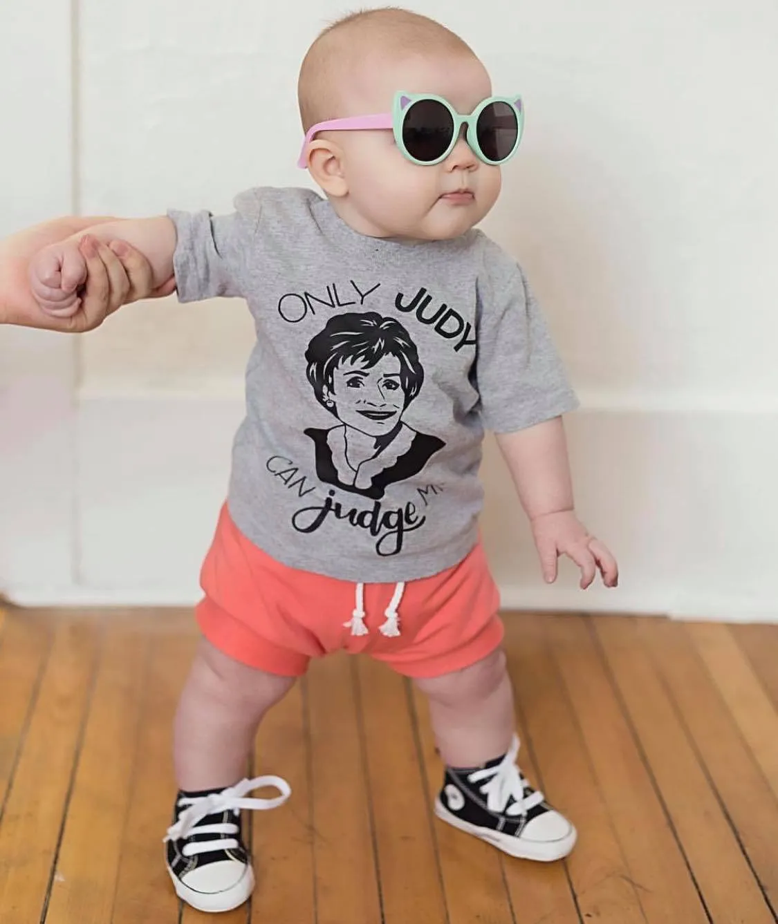 Only Judy Can Judge Me *BLACK INK ONLY*  Kids Tee