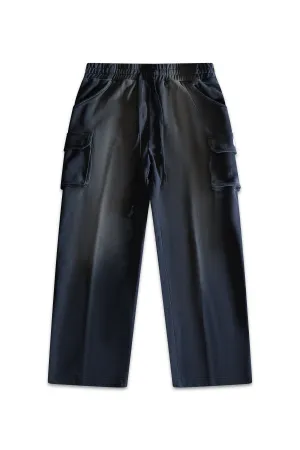 ORIGIN GLOW BAGGY CARGO SWEATS - OMBRE
