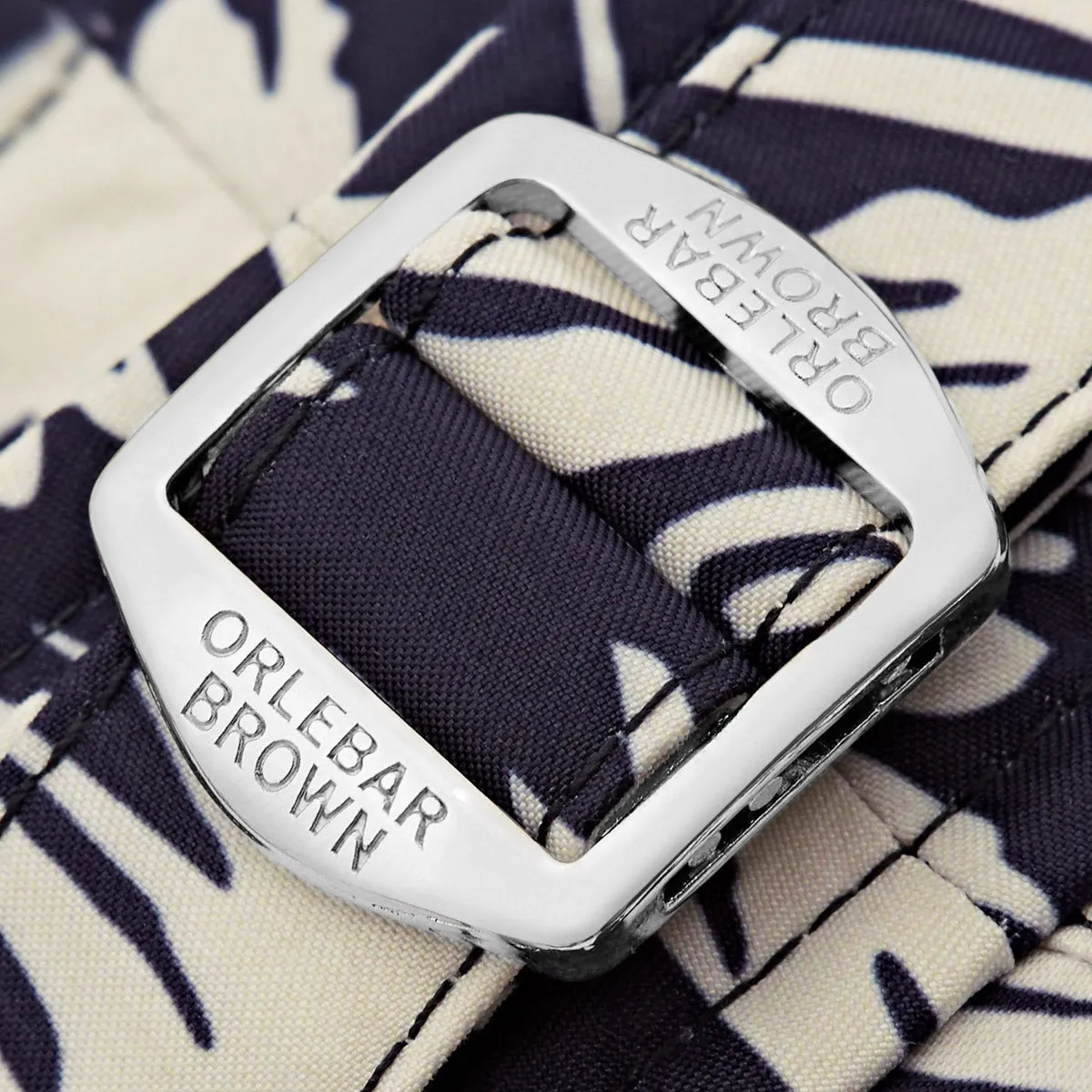 Orlebar Brown - Bulldog Botany Swim Shorts in Navy/White Sand