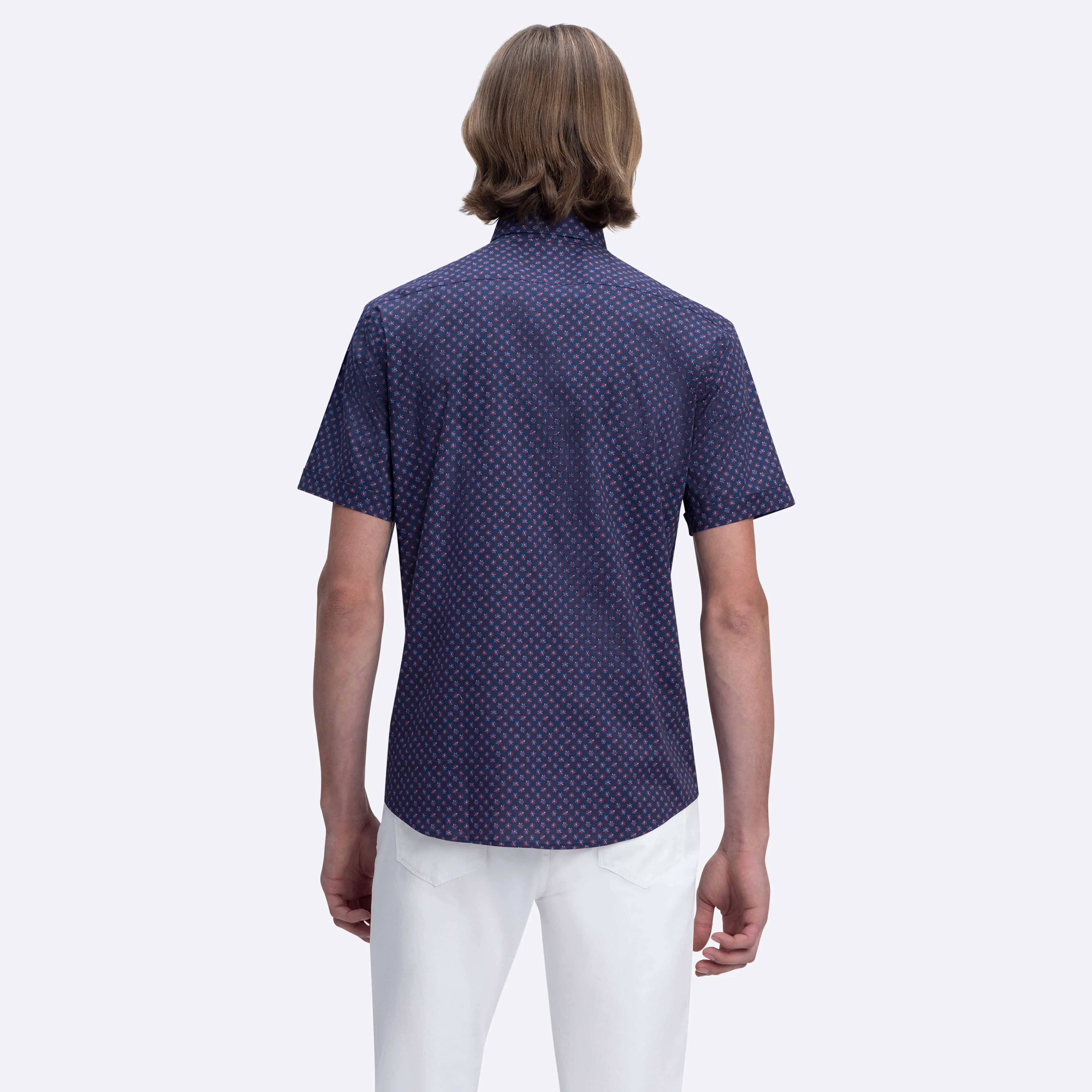 ORSON Floral Print Short Sleeve Shirt