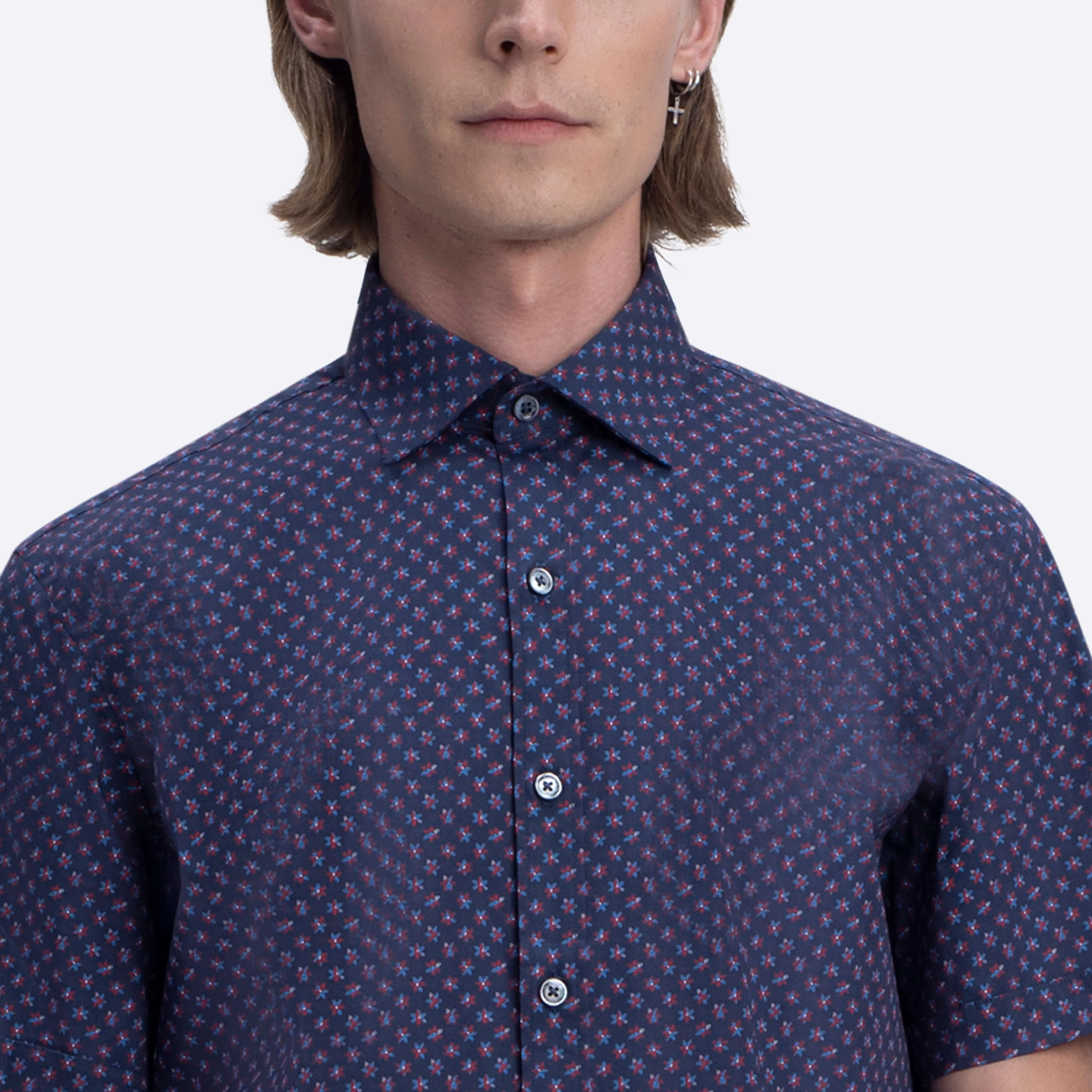 ORSON Floral Print Short Sleeve Shirt