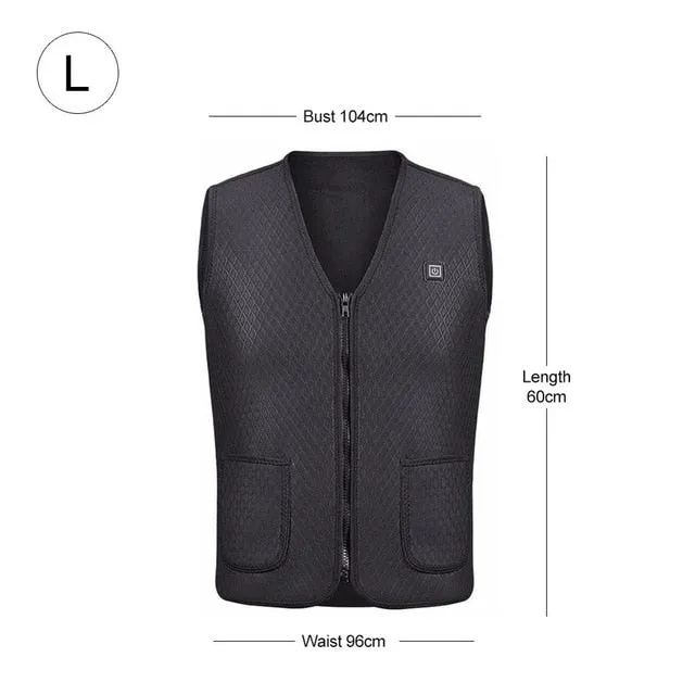 Outdoor USB Infrared Heating Jacket (Battery Included)