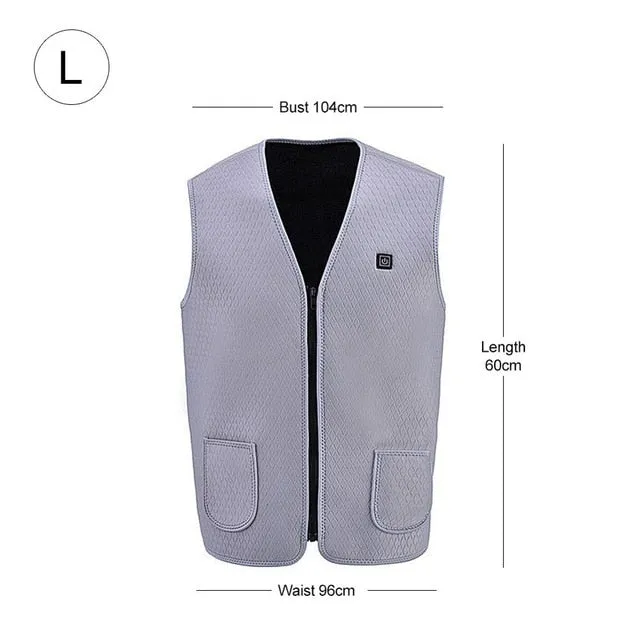Outdoor USB Infrared Heating Jacket (Battery Included)