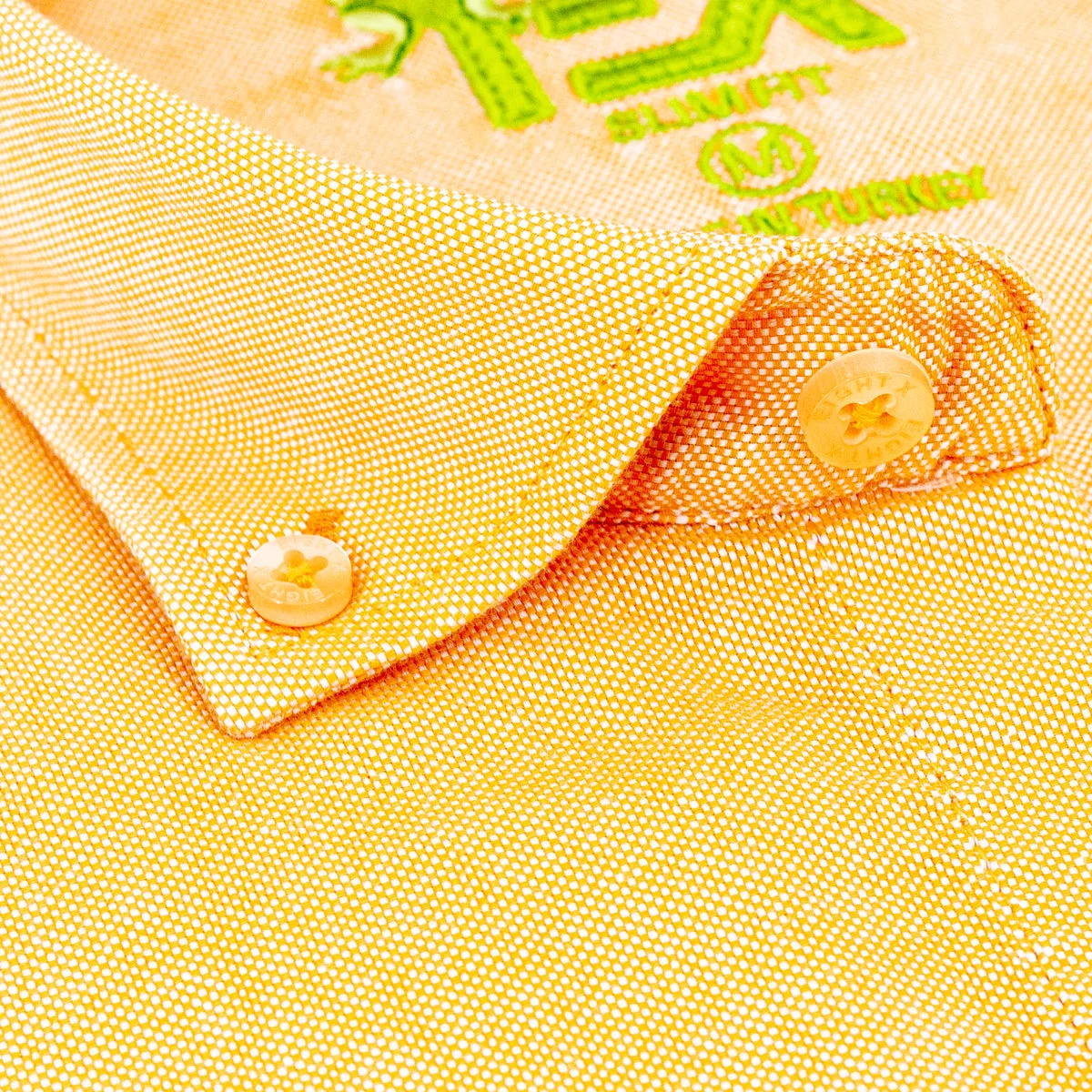 Oxford FROG Button Down Shirt - Orange