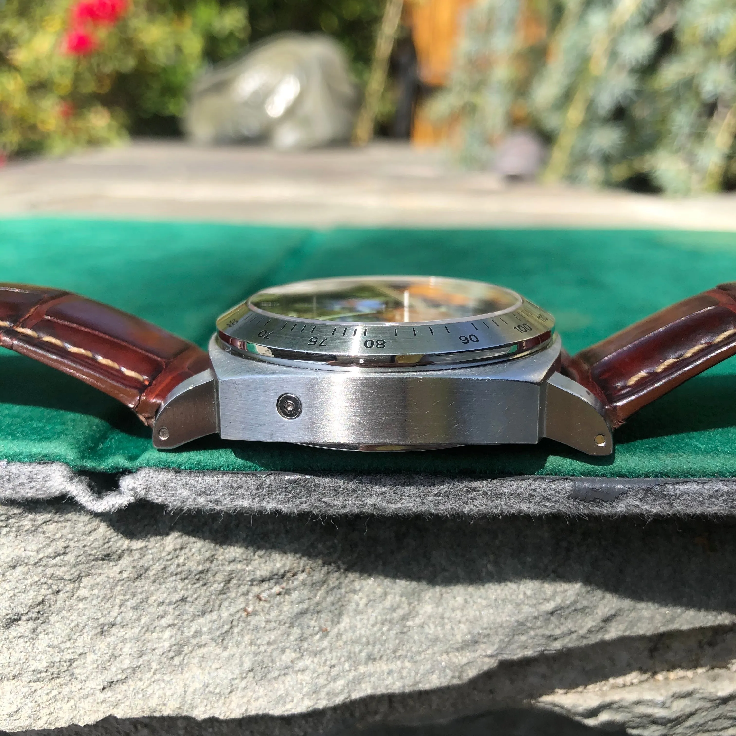 Panerai Luminor Daylight PAM 250 Chronograph Automatic Stainless Steel 44mm Wristwatch