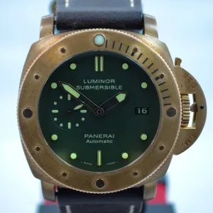 Panerai PAM 382 Bronzo Luminor Submersible 1950 3 Day Automatic Watch