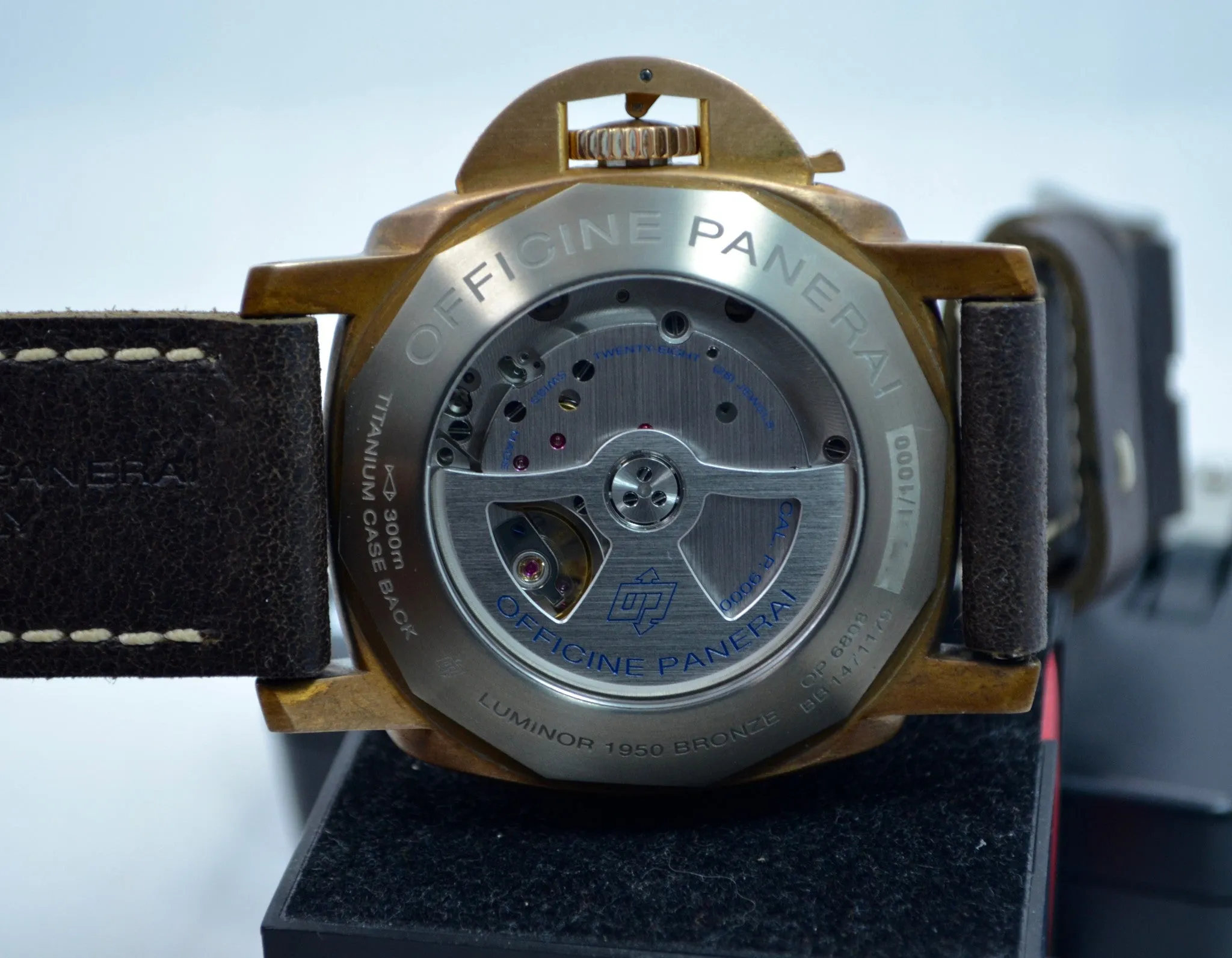 Panerai PAM 382 Bronzo Luminor Submersible 1950 3 Day Automatic Watch